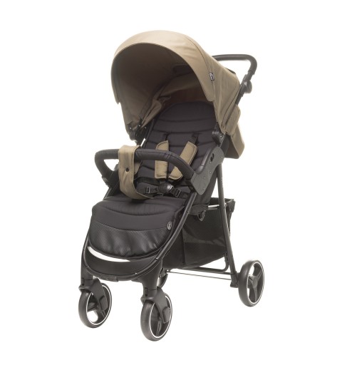 4Baby Rapid 2024 - wózek spacerowy, lekki do 22kg | Mokka